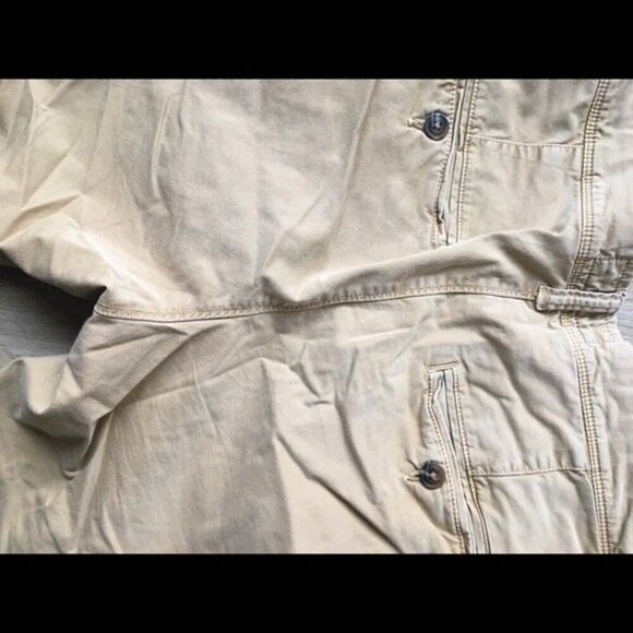 American Eagle next level flex shorts men’s 28 youth khaki tan aeo pocket - Picture 8 of 16